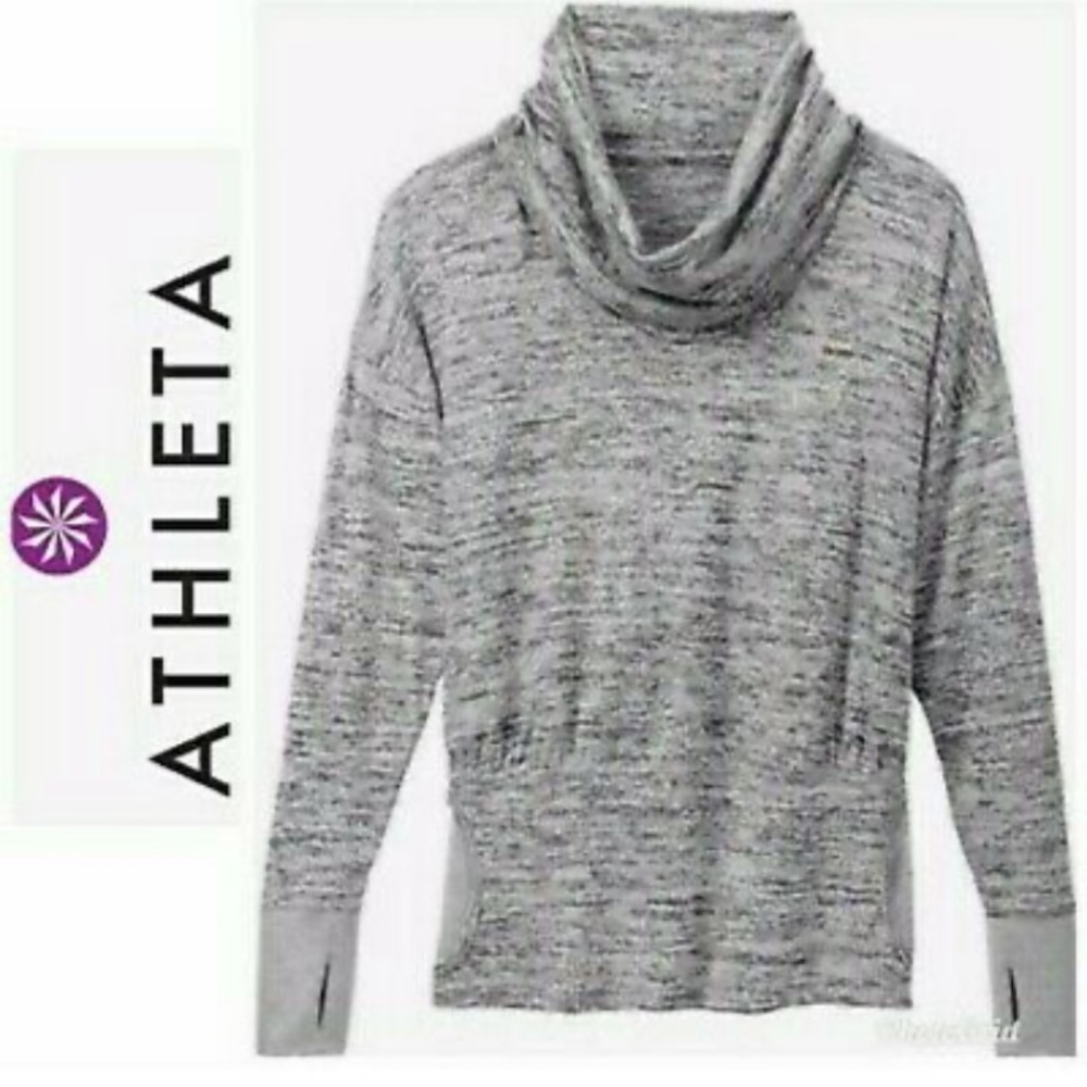 Athleta Batwing and Robin Cowl Neck